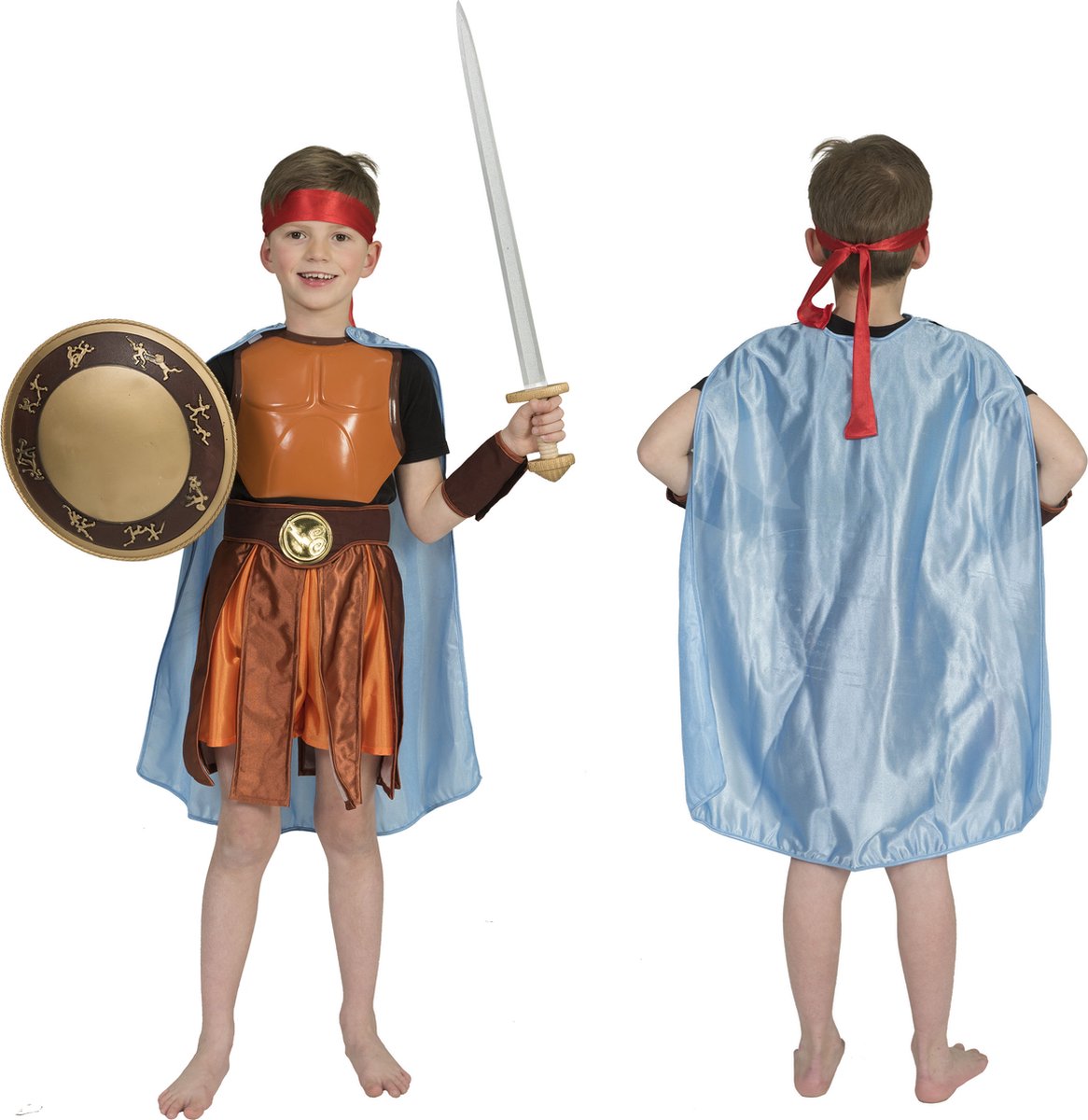 Verkleedkleding | Hercules | Maat 5 - 7Y | Kinderen | Jongens | Carnavalskleding